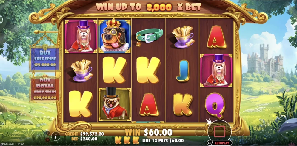 The Dog House Royal Hunt Slot
